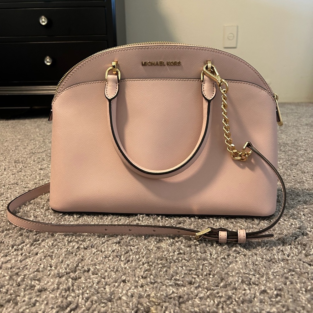 Michael Kors Light Pink Crossbody Bag